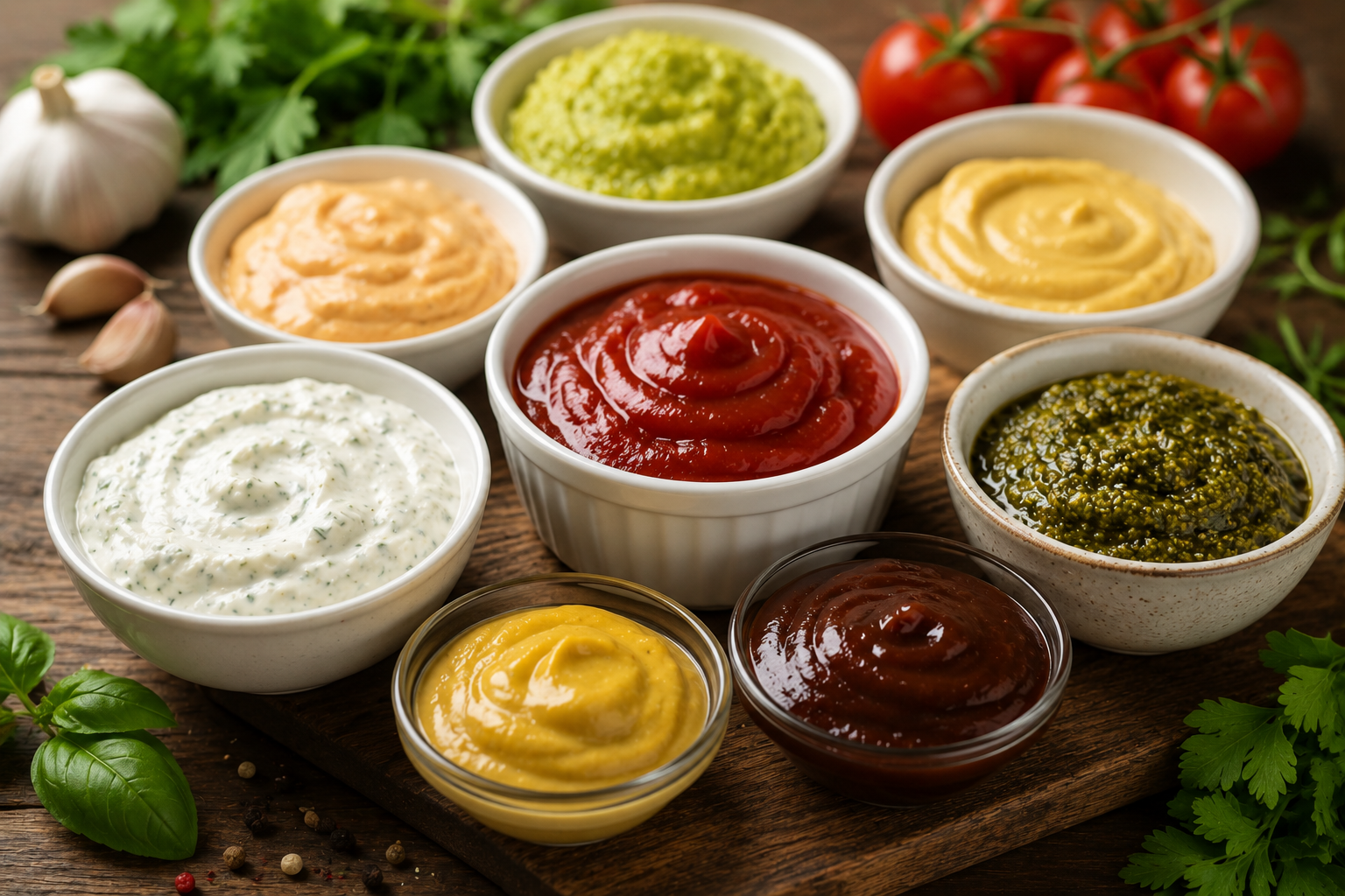 Salsas y Aderezos